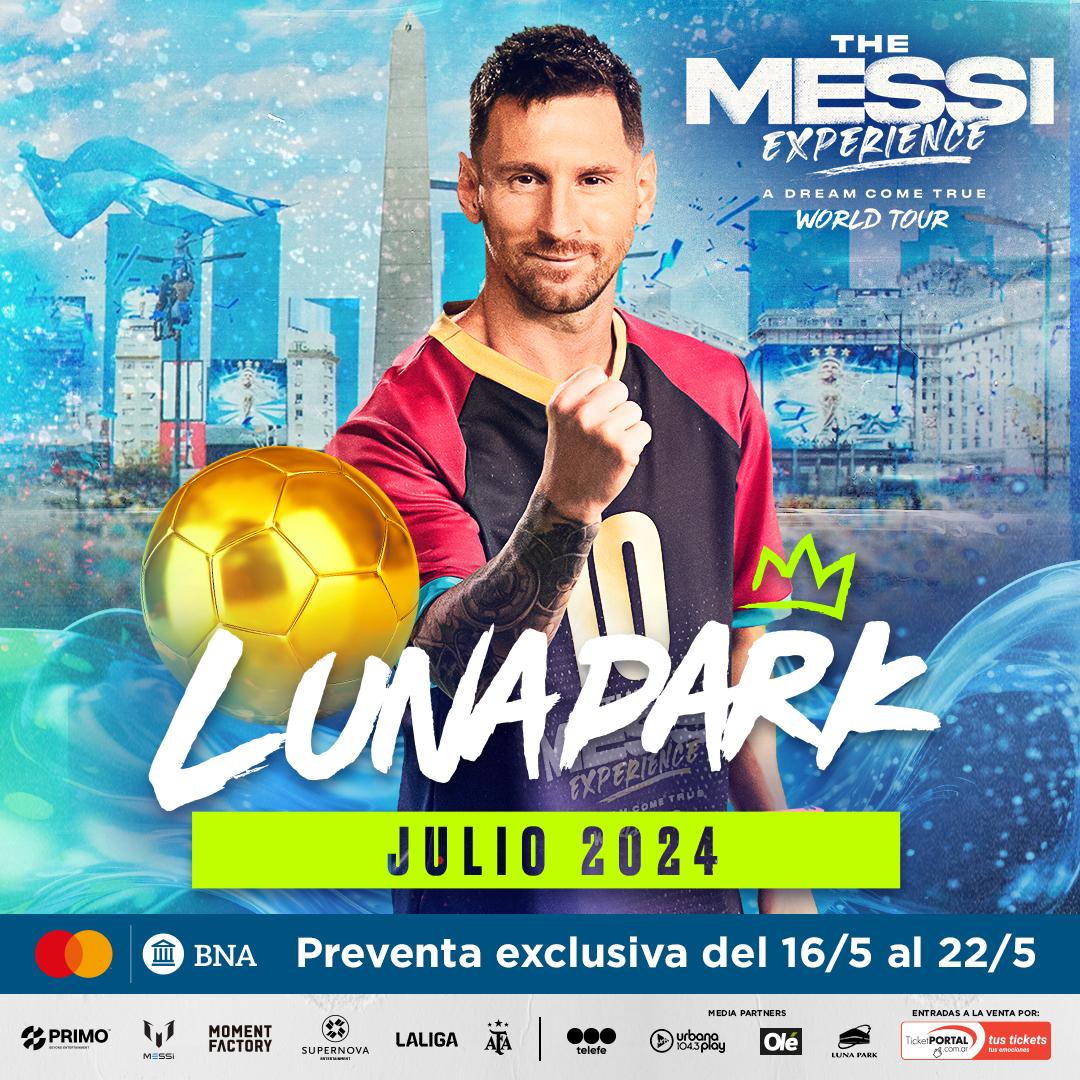 ¡The Messi Experience World Tour llegó al Luna Park! #UrbanaPlay, radio oficial 1 WhatsApp Image 2024 05 10 at 12.37.38