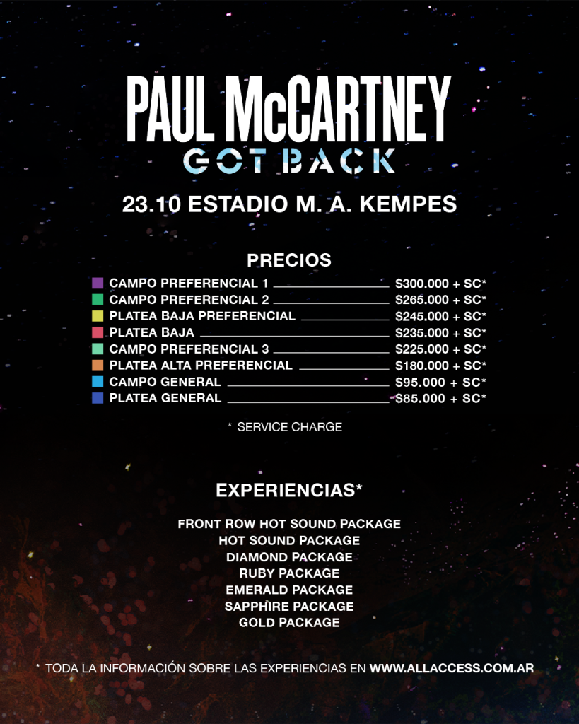 Paul McCartney en Argentina: ¡comenzó la venta de entradas! 5 IMG 5541