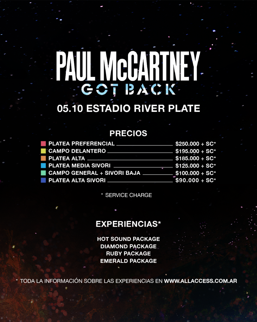 Paul McCartney en Argentina: ¡comenzó la venta de entradas! 3 IMG 5544