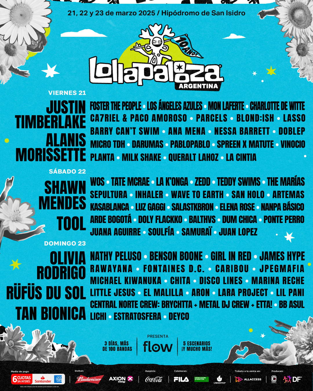 LINE UP DÍA POR DÍA CONFIRMADO: todo lo que tenés que saber para sacar tus entradas para Lollapalooza Argentina 2025 1 IMG 1713