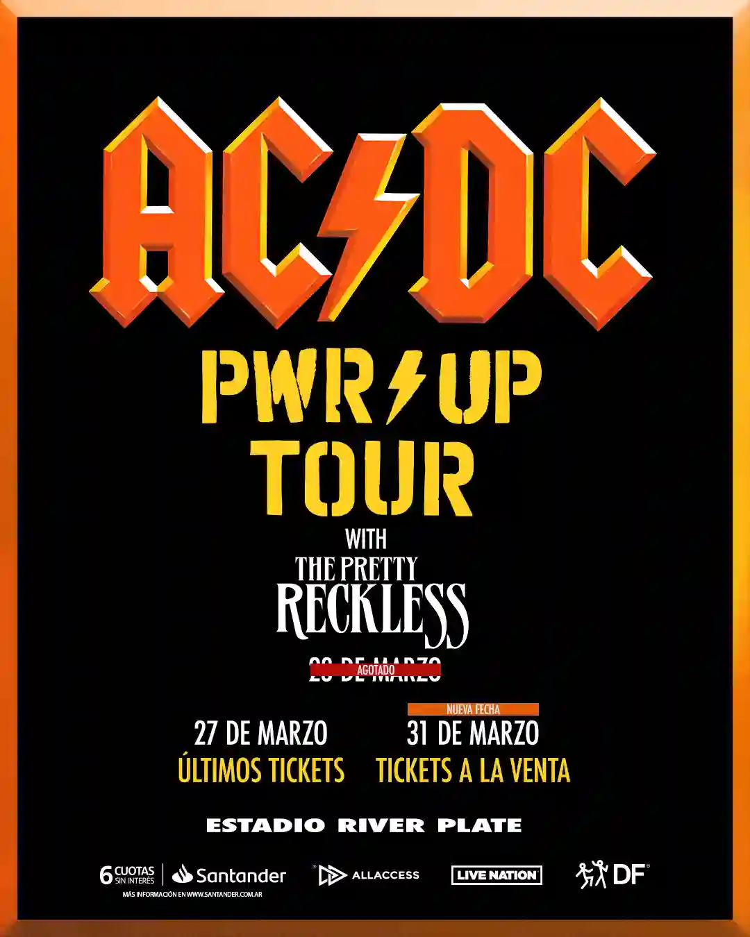 ¡AC/DC sumó la tercera y última fecha en el Estadio River Plate! 1 ACDC VENTA 31 MAR FEED